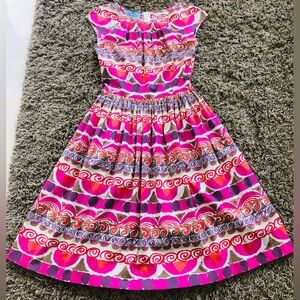 Prada Vibrant Cocktail Dress. Size 38.